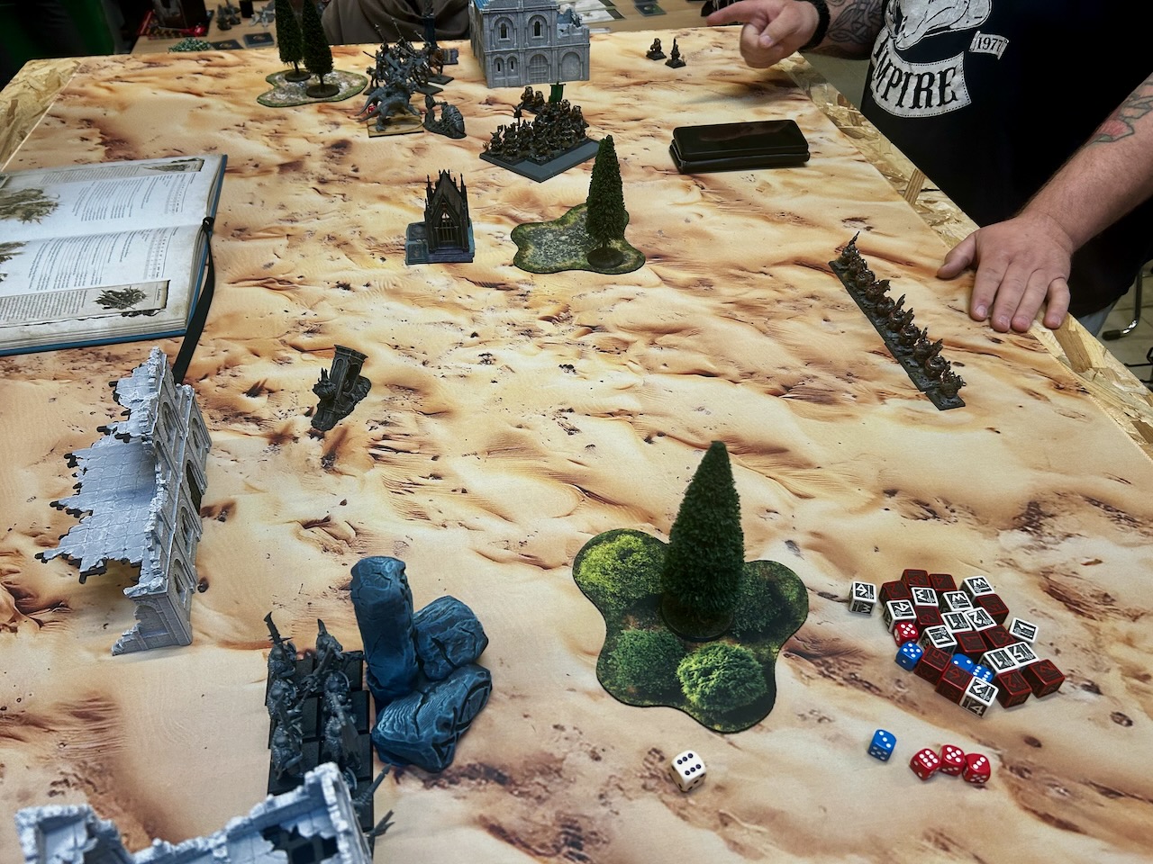 Spielbericht: Gräber im Nebel