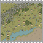 Kampagnenkarte Blut in den Grenzlanden (Übersicht)